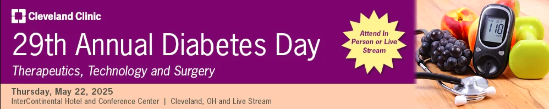 Cleveland Clinic 29th Annual Diabetes Therapeutics, Technology and Surgery 2025 (Videos)