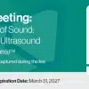 SRU Annual Meeting: Imaging at the Speed of Sound: Recent Innovations in Ultrasound – A CME Teaching Activity