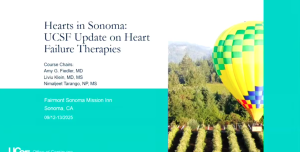 UCSF Update on Heart Failure Therapies – 2025